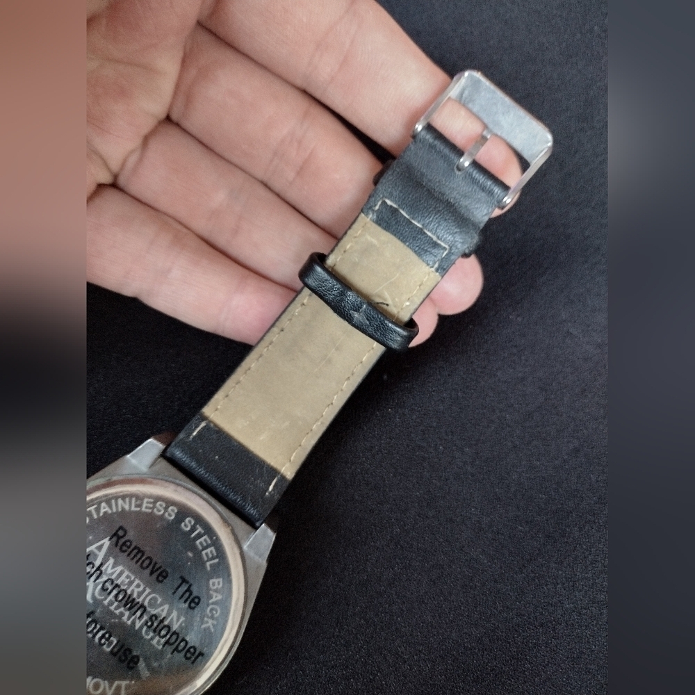American Exchange Black and Gray Men's Watch - Picture 8 of 8